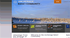 Desktop Screenshot of anchoragebahai.org