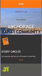 Mobile Screenshot of anchoragebahai.org